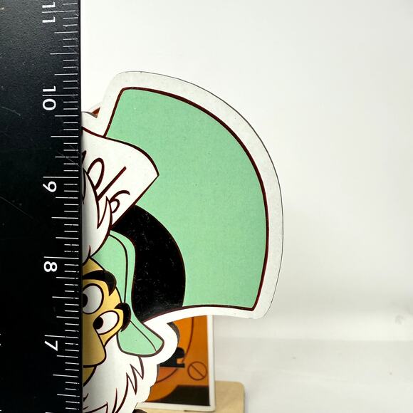 Alice in Wonderland Wooden Standee Set Cheshire White Rabbit Mad Hatter Y2K VTG - Picture 2 of 10